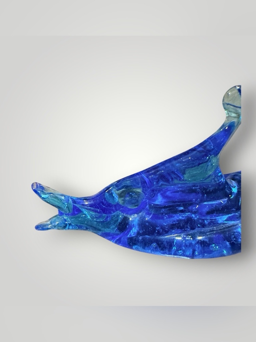 Vintage Fish Glass Art Style Sculpture - Picture 5 of 7
